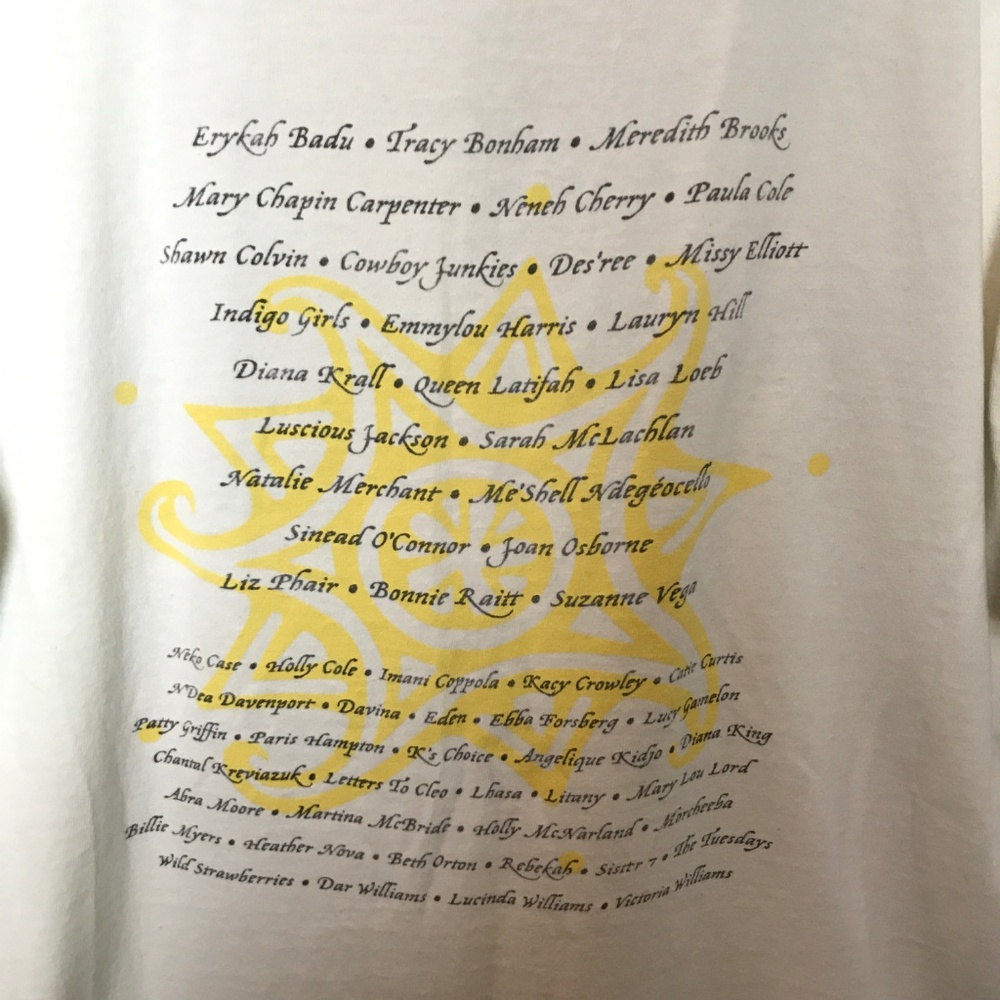 Vintage Lilith Fair 1998 Rare T Shirt White Medium - Picture 7 of 8